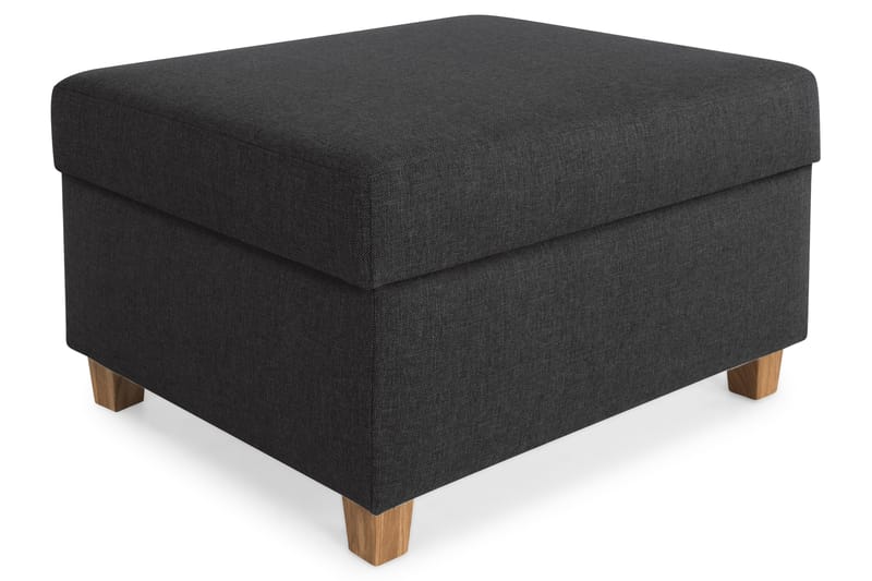 Crazy Fotpall med Förvaring 80x65 - Antracit - Möbler - Stolar & fåtöljer - Pall & puff - Fotpall