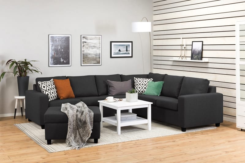 Crazy Fotpall med Förvaring 80x65 - Antracit - Möbler - Stolar & fåtöljer - Pall & puff - Fotpall