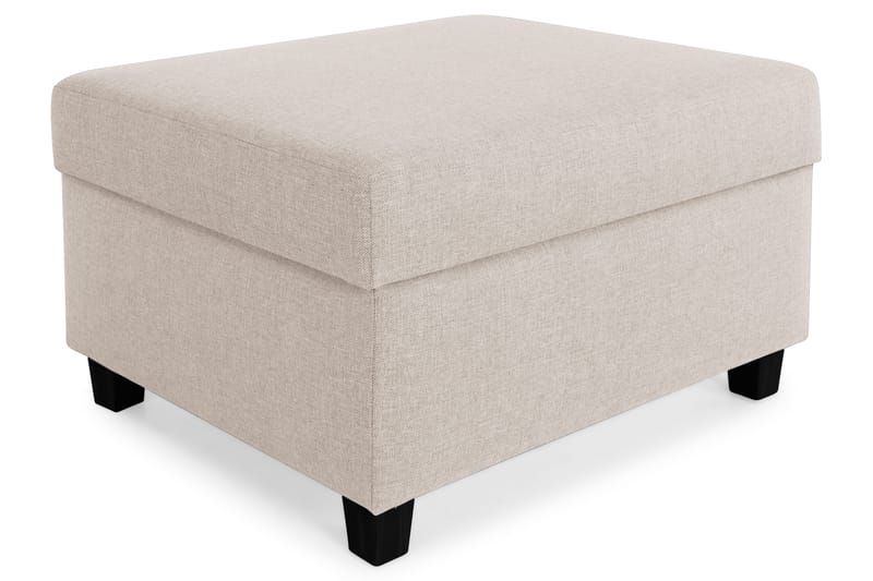 Crazy Fotpall med Förvaring 80x65 - Beige - Möbler - Stolar & fåtöljer - Pall & puff - Fotpall