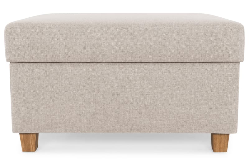 Crazy Fotpall med Förvaring 80x65 - Beige - Möbler - Stolar & fåtöljer - Pall & puff - Fotpall