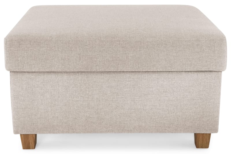 Crazy Fotpall med Förvaring 80x65 - Beige - Möbler - Stolar & fåtöljer - Pall & puff - Fotpall