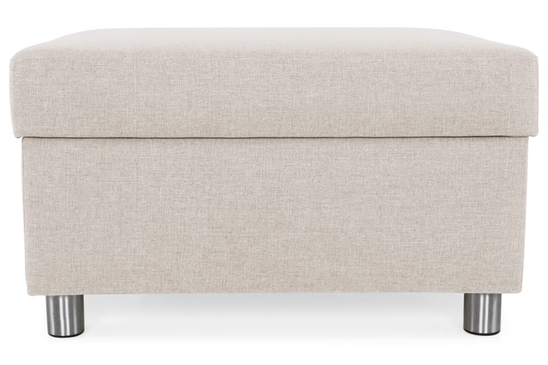 Crazy Fotpall med Förvaring 80x65 - Beige - Möbler - Stolar & fåtöljer - Pall & puff - Fotpall