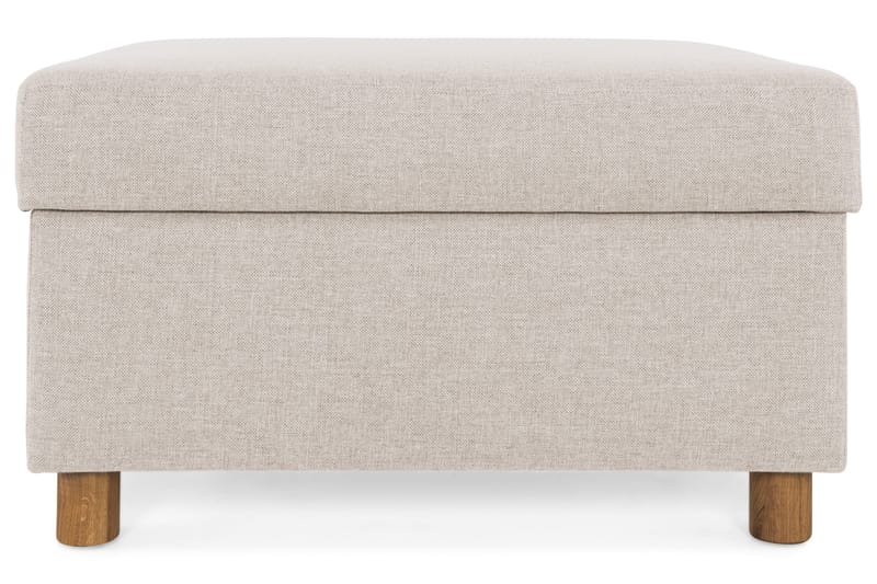 Crazy Fotpall med Förvaring 80x65 - Beige - Möbler - Stolar & fåtöljer - Pall & puff - Fotpall