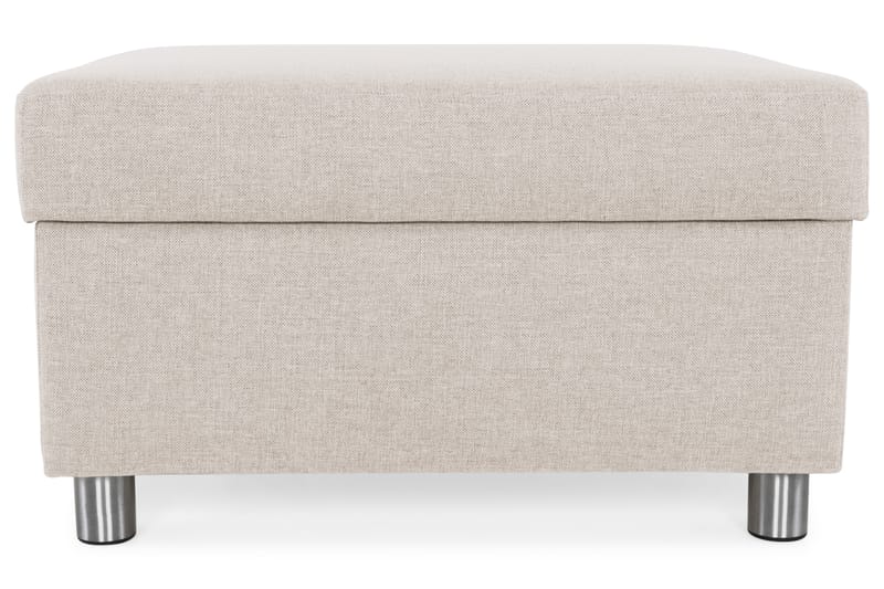 Crazy Fotpall med Förvaring 80x65 - Beige - Möbler - Stolar & fåtöljer - Pall & puff - Fotpall