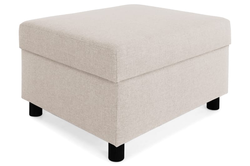 Crazy Fotpall med Förvaring 80x65 - Beige - Möbler - Stolar & fåtöljer - Pall & puff - Fotpall