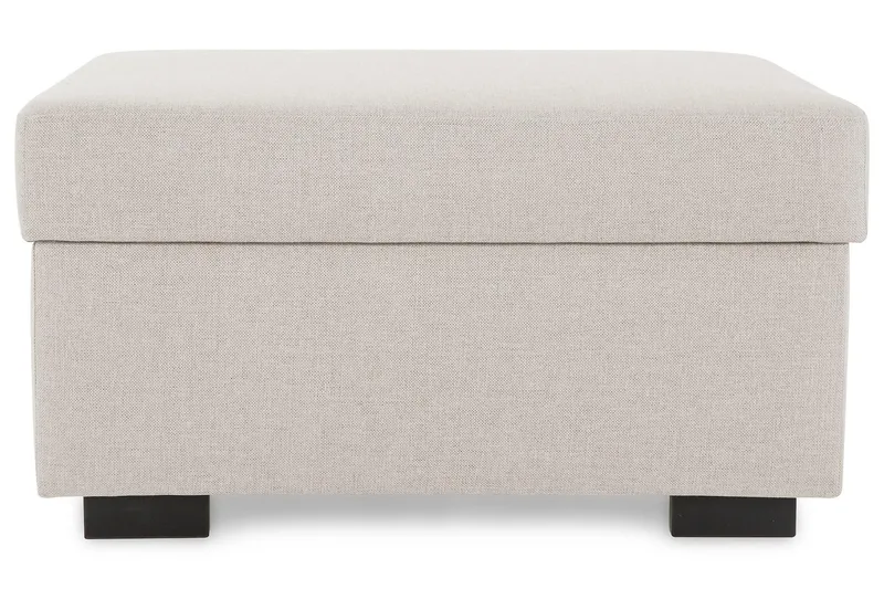 Crazy Fotpall med Förvaring 80x65 - Beige - Möbler - Stolar & fåtöljer - Pall & puff - Fotpall