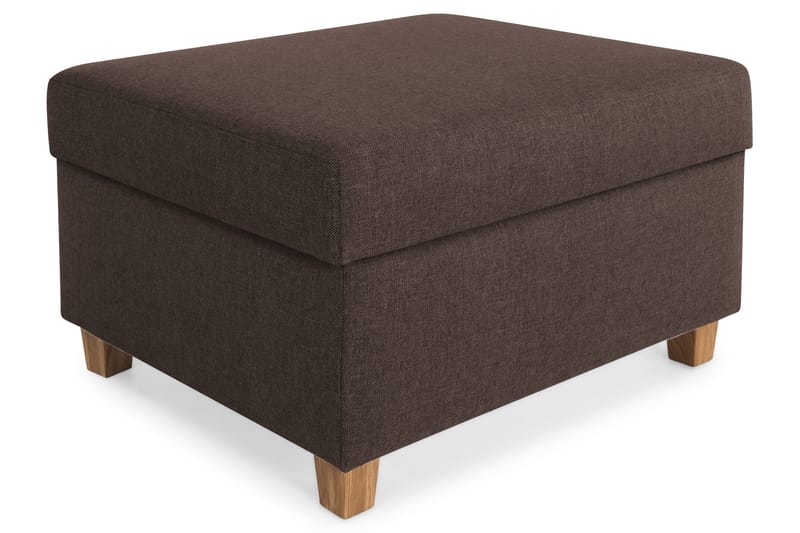 Crazy Fotpall med Förvaring 80x65 - Brun - Möbler - Stolar & fåtöljer - Pall & puff - Fotpall