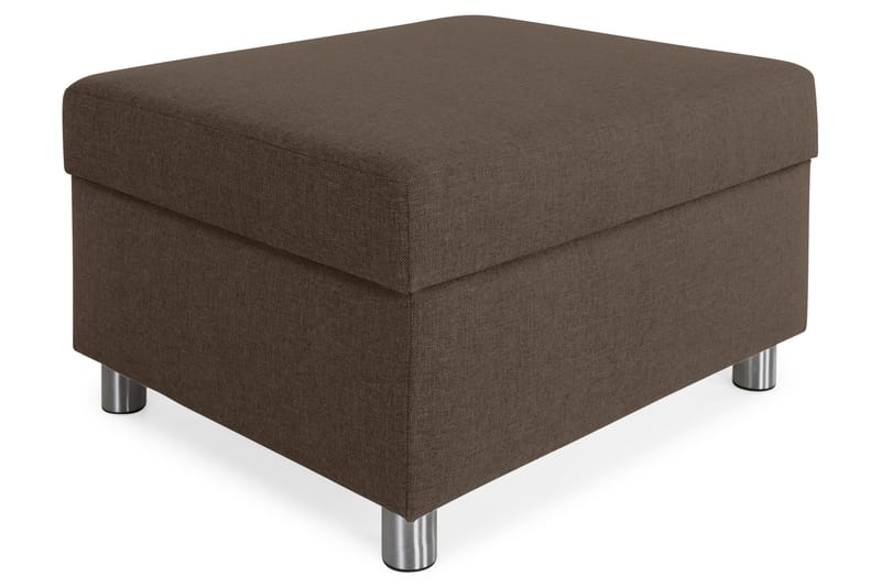 Crazy Fotpall med Förvaring 80x65 - Brun - Möbler - Stolar & fåtöljer - Pall & puff - Fotpall