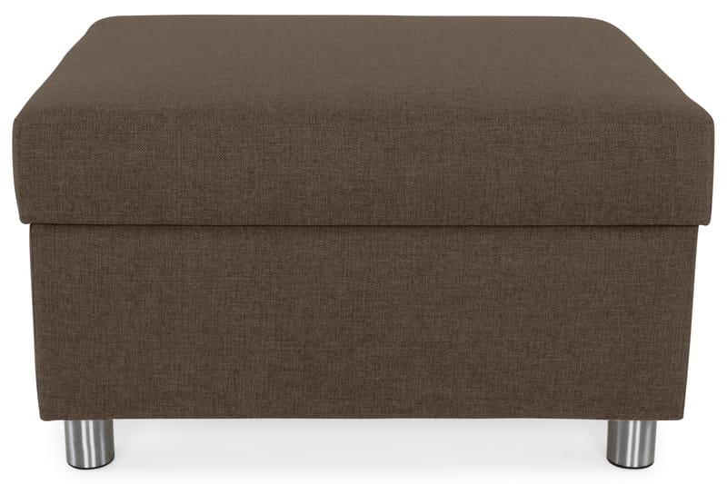 Crazy Fotpall med Förvaring 80x65 - Brun - Möbler - Stolar & fåtöljer - Pall & puff - Fotpall