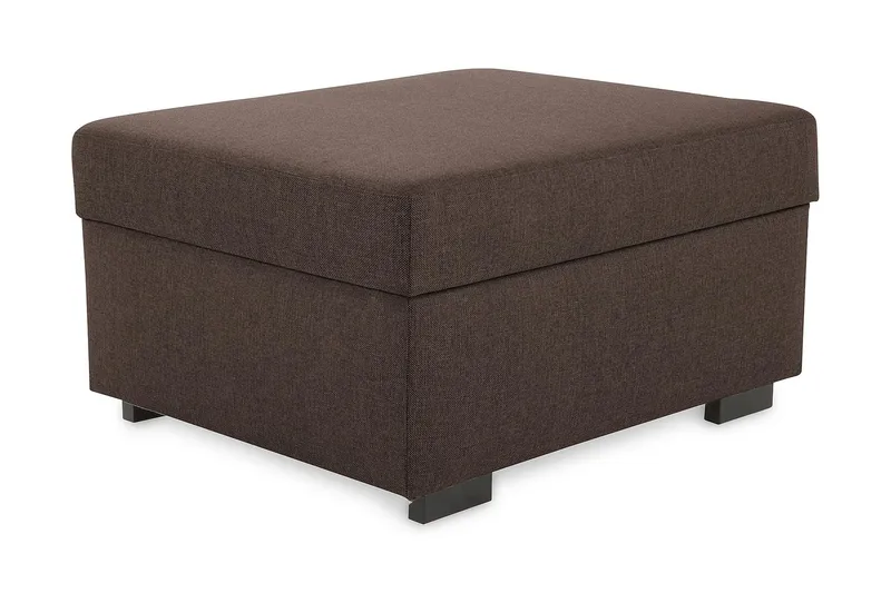 Crazy Fotpall med Förvaring 80x65 - Brun - Möbler - Stolar & fåtöljer - Pall & puff - Fotpall