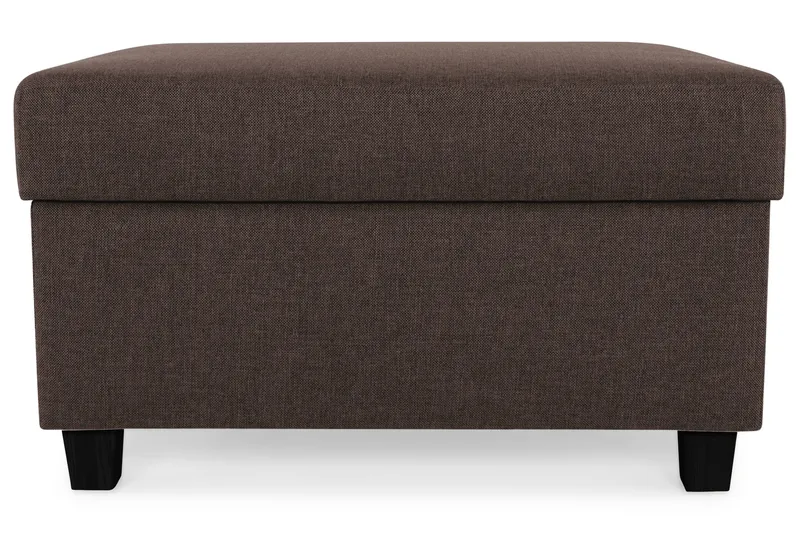 Crazy Fotpall med Förvaring 80x65 - Brun - Möbler - Stolar & fåtöljer - Pall & puff - Fotpall