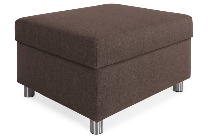 Crazy Fotpall med Förvaring 80x65 - Brun - Möbler - Stolar & fåtöljer - Pall & puff - Fotpall