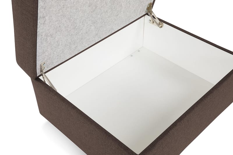 Crazy Fotpall med Förvaring 80x65 - Brun - Möbler - Stolar & fåtöljer - Pall & puff - Fotpall