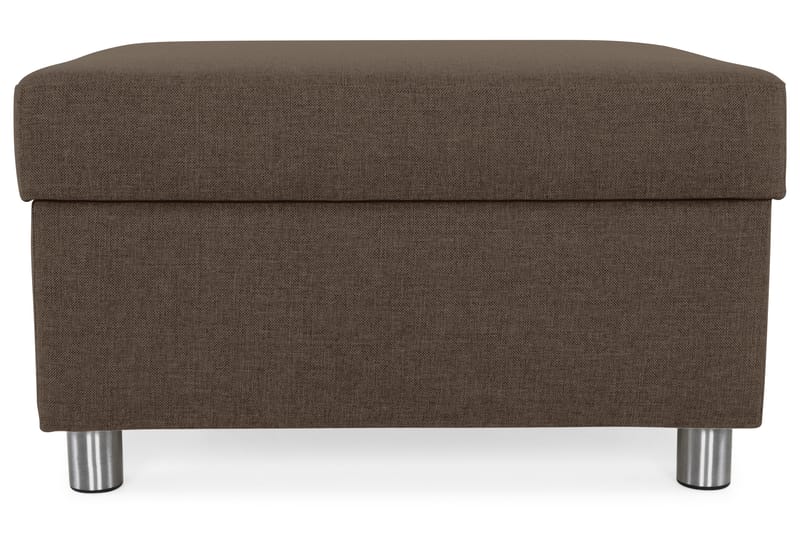 Crazy Fotpall med Förvaring 80x65 - Brun - Möbler - Stolar & fåtöljer - Pall & puff - Fotpall