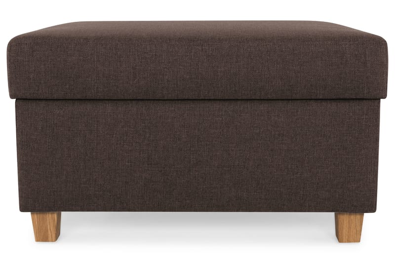 Crazy Fotpall med Förvaring 80x65 - Brun - Möbler - Stolar & fåtöljer - Pall & puff - Fotpall