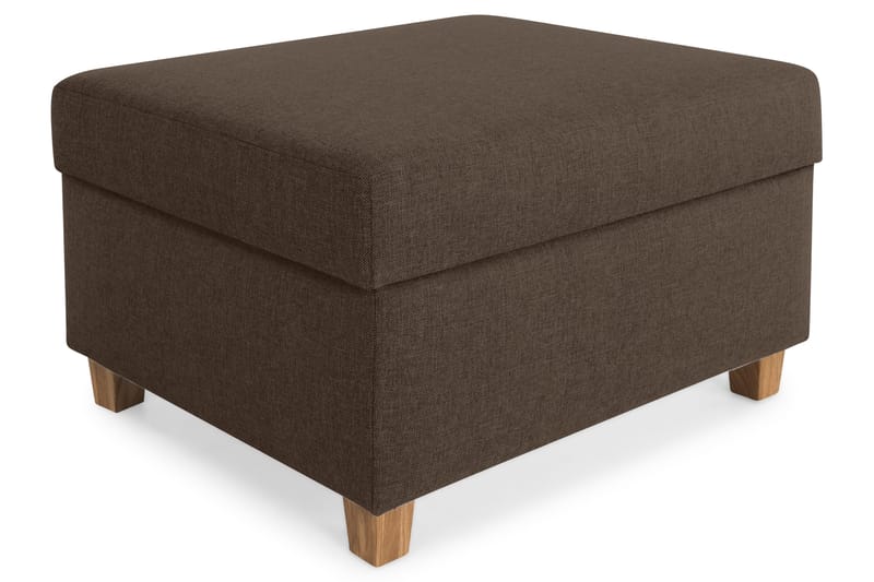 Crazy Fotpall med Förvaring 80x65 - Brun - Möbler - Stolar & fåtöljer - Pall & puff - Fotpall