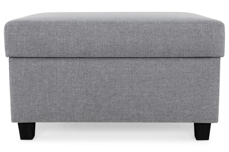 Crazy Fotpall med Förvaring 80x65 - Ljusgrå - Möbler - Stolar & fåtöljer - Pall & puff - Fotpall