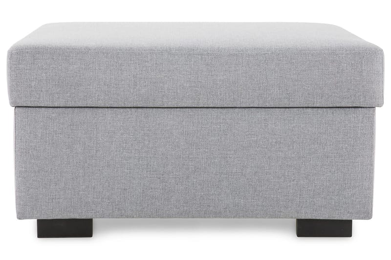 Crazy Fotpall med Förvaring 80x65 - Ljusgrå - Möbler - Stolar & fåtöljer - Pall & puff - Fotpall