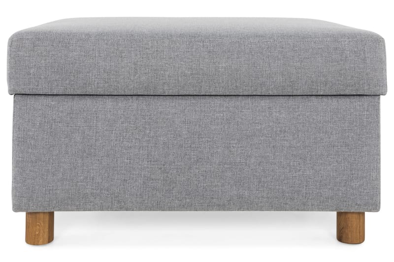 Crazy Fotpall med Förvaring 80x65 - Ljusgrå - Möbler - Stolar & fåtöljer - Pall & puff - Fotpall