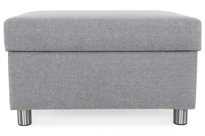 Crazy Fotpall med Förvaring 80x65 - Ljusgrå - Möbler - Stolar & fåtöljer - Pall & puff - Fotpall
