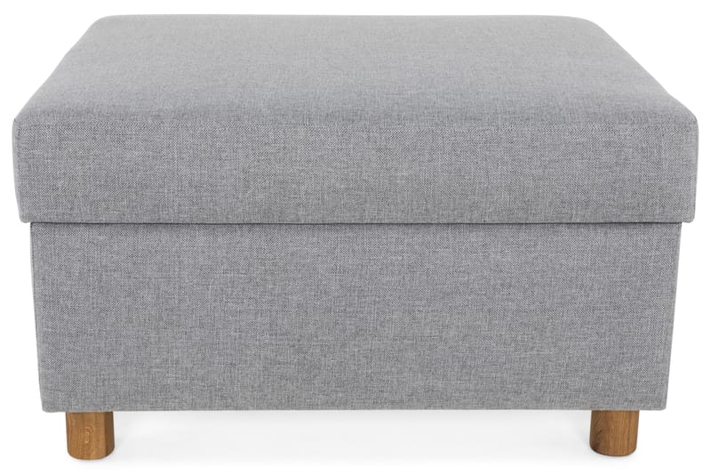 Crazy Fotpall med Förvaring 80x65 - Ljusgrå - Möbler - Stolar & fåtöljer - Pall & puff - Fotpall