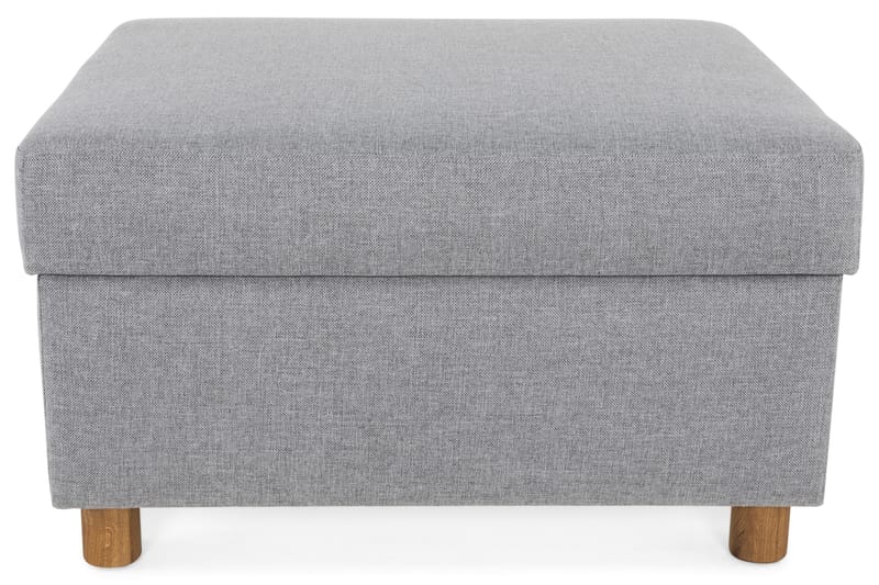 Crazy Fotpall med Förvaring 80x65 - Ljusgrå - Möbler - Stolar & fåtöljer - Pall & puff - Fotpall