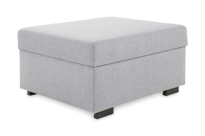 Crazy Fotpall med Förvaring 80x65 - Ljusgrå - Möbler - Stolar & fåtöljer - Pall & puff - Fotpall
