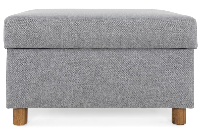 Crazy Fotpall med Förvaring 80x65 - Ljusgrå - Möbler - Stolar & fåtöljer - Pall & puff - Fotpall