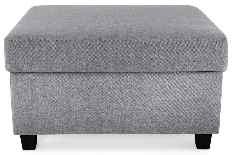 Crazy Fotpall med Förvaring 80x65 - Ljusgrå - Möbler - Stolar & fåtöljer - Pall & puff - Fotpall
