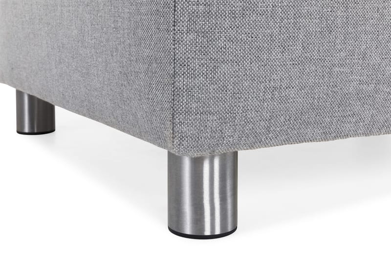 Crazy Fotpall med Förvaring 80x65 - Ljusgrå - Möbler - Stolar & fåtöljer - Pall & puff - Fotpall