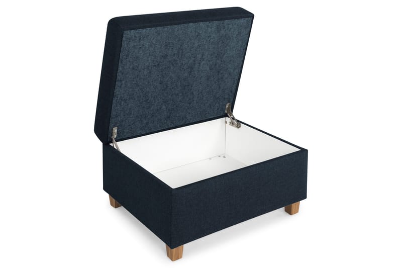 Crazy Fotpall med Förvaring 80x65 - Mörkblå - Möbler - Stolar & fåtöljer - Pall & puff - Fotpall