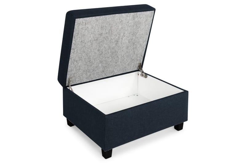 Crazy Fotpall med Förvaring 80x65 - Mörkblå - Möbler - Stolar & fåtöljer - Pall & puff - Fotpall