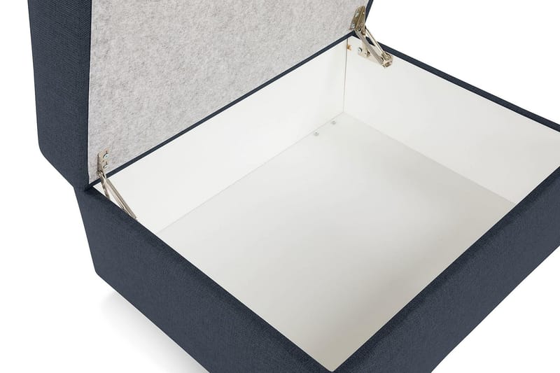 Crazy Fotpall med Förvaring 80x65 - Mörkblå - Möbler - Stolar & fåtöljer - Pall & puff - Fotpall