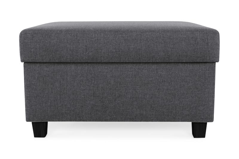 Crazy Fotpall med Förvaring 80x65 - Mörkgrå - Möbler - Stolar & fåtöljer - Pall & puff - Fotpall