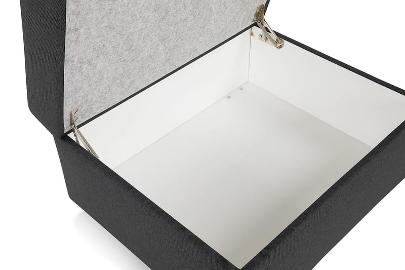 Crazy Fotpall med Förvaring 80x65 - Mörkgrå - Möbler - Stolar & fåtöljer - Pall & puff - Fotpall