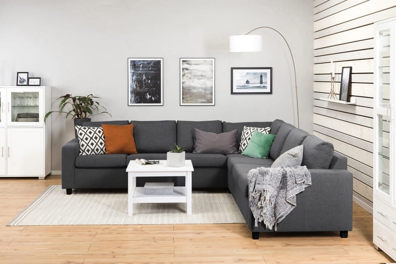 Crazy Fotpall med Förvaring 80x65 - Mörkgrå - Möbler - Stolar & fåtöljer - Pall & puff - Fotpall