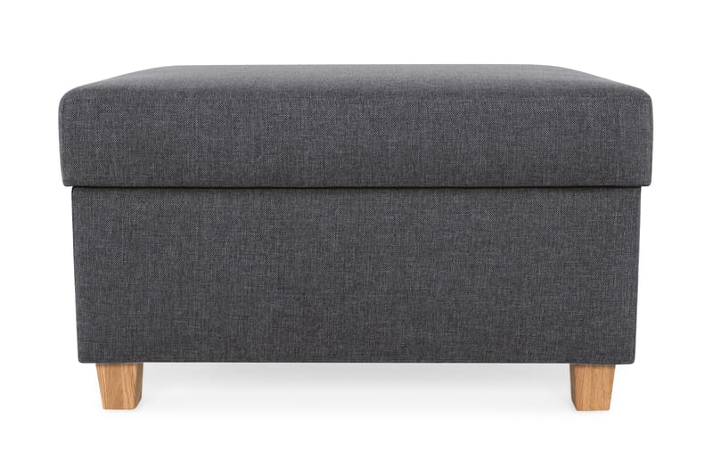 Crazy Fotpall med Förvaring 80x65 - Mörkgrå - Möbler - Stolar & fåtöljer - Pall & puff - Fotpall