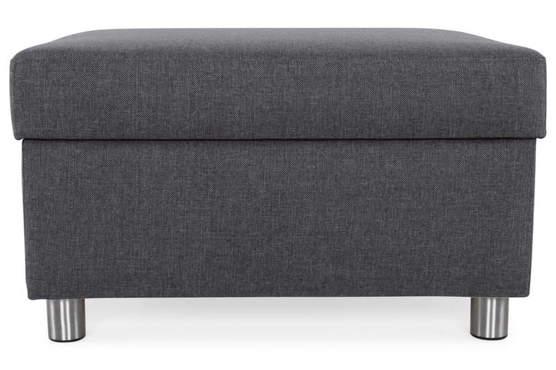 Crazy Fotpall med Förvaring 80x65 - Mörkgrå - Möbler - Stolar & fåtöljer - Pall & puff - Fotpall