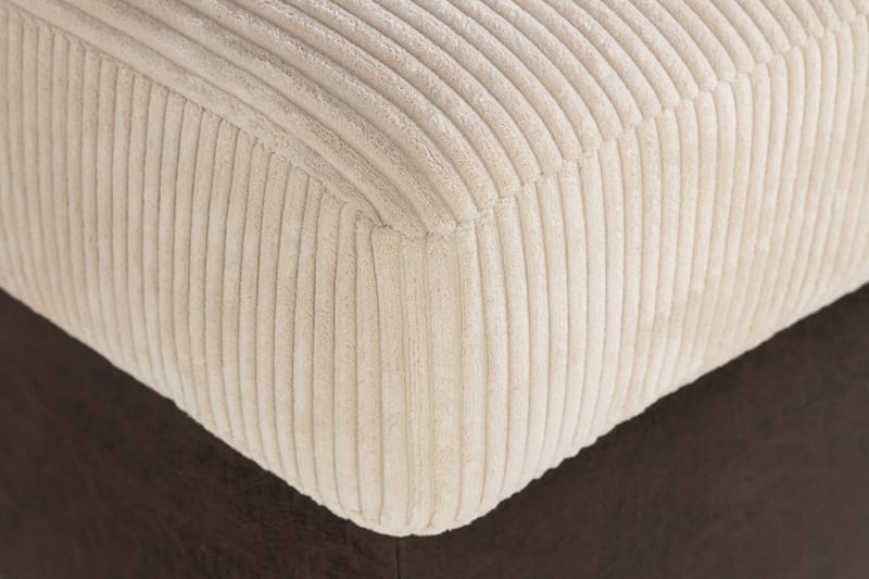 Cuba Fotpall - Beige/Brun - Möbler - Stolar & fåtöljer - Pall & puff - Fotpall