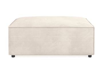 Cubo 1-sits  Rektangulär Fotpallsmodul i Manchester 120 cm bred - Beige - Möbler - Stolar & fåtöljer - Pall & puff - Fotpall