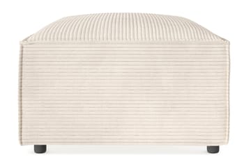 Cubo 1-sits  Rektangulär Fotpallsmodul i Manchester 120 cm bred - Beige - Möbler - Stolar & fåtöljer - Pall & puff - Fotpall