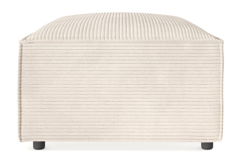 Cubo 1-sits  Rektangulär Fotpallsmodul i Manchester 120 cm bred - Beige - Möbler - Stolar & fåtöljer - Pall & puff - Fotpall