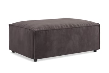 Cubo 1-sits  Rektangulär Fotpallsmodul i Sammet 120 cm bred - Mörkgrå - Möbler - Stolar & fåtöljer - Pall & puff - Fotpall