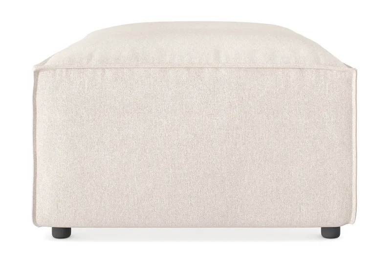 Cubo 1-sits  Rektangulär Fotpallsmodul i Tyg 120 cm bred - Beige - Möbler - Stolar & fåtöljer - Pall & puff - Fotpall