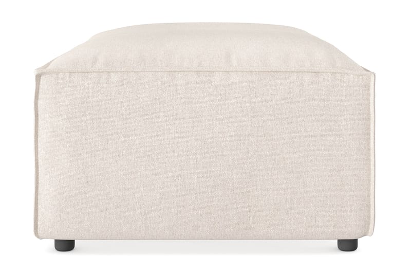 Cubo 1-sits  Rektangulär Fotpallsmodul i Tyg 120 cm bred - Beige - Möbler - Stolar & fåtöljer - Pall & puff - Fotpall