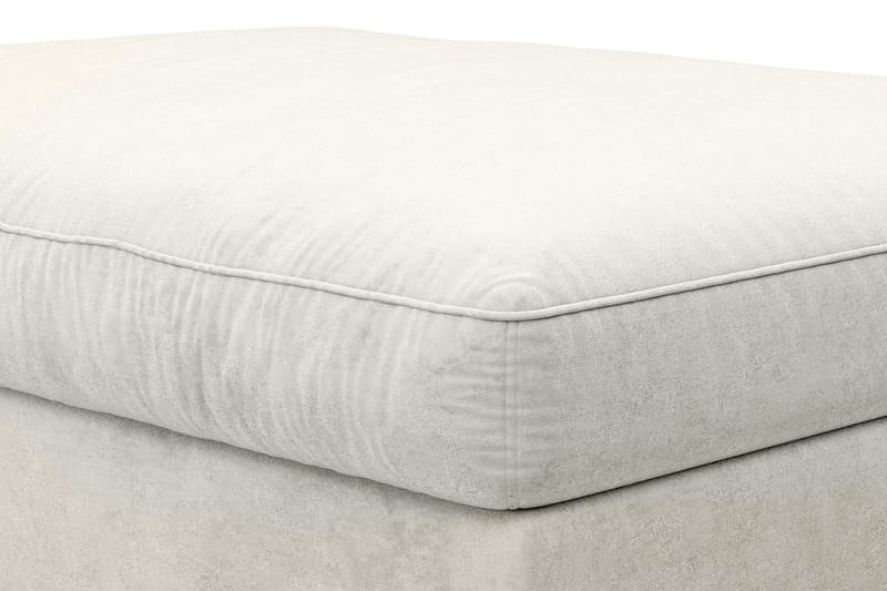 Dubai Fotpall Sammet - Vit - Möbler - Stolar & fåtöljer - Pall & puff - Fotpall