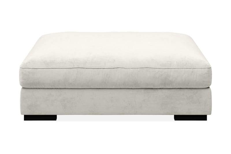 Dubai Fotpall Sammet - Vit - Möbler - Stolar & fåtöljer - Pall & puff - Fotpall