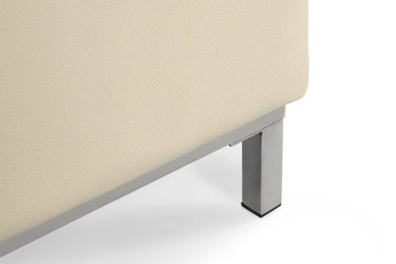 Dugard Fotpall - Beige/Läder - Möbler - Stolar & fåtöljer - Pall & puff - Fotpall