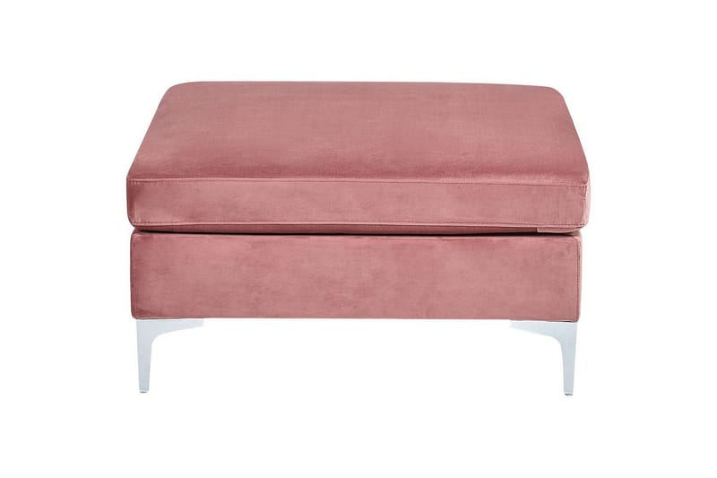 Fotpall Evja Rosa - Rosa - Möbler - Stolar & fåtöljer - Pall & puff - Fotpall