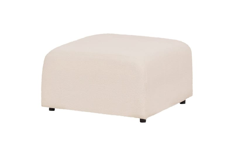 Fotpall Falsterbo Ljusbeige, Bouclé - Ljusbeige, Bouclé - Möbler - Stolar & fåtöljer - Pall & puff - Fotpall